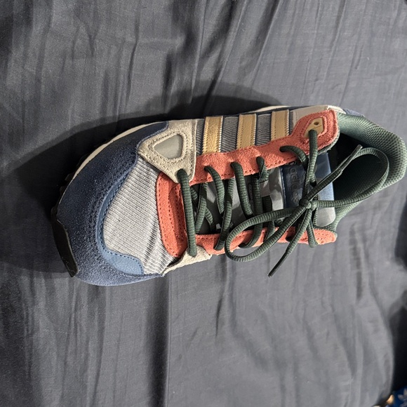 Adidas Blue and Red Athletic Shoe - Picture 1 of 4
